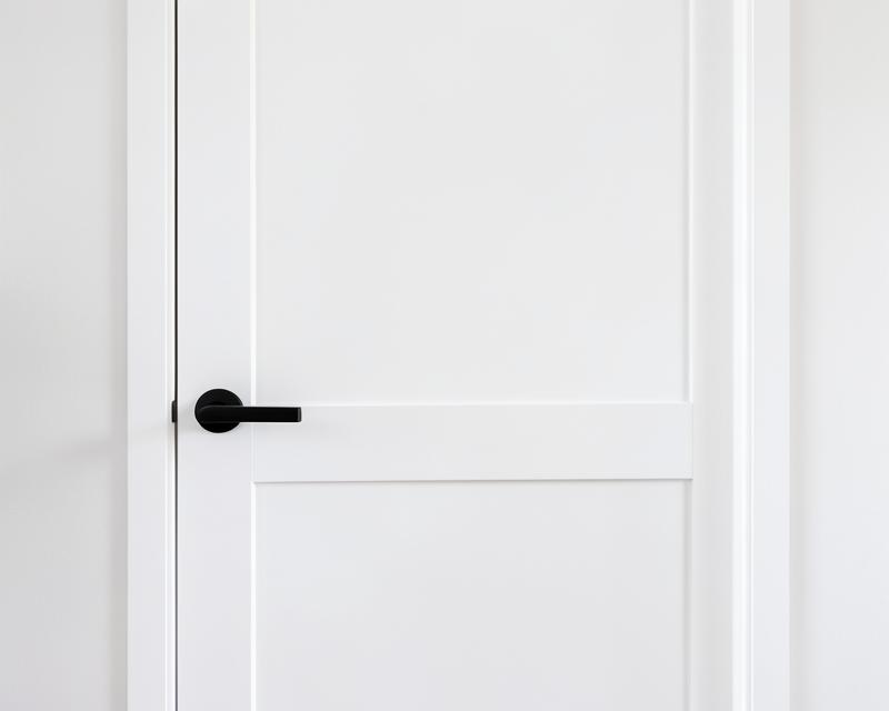Interior door respray — after